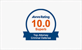 Avvo Rating 10.0 Superb Top Attorney Criminal Defence