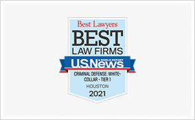 Best Lawyers Best Law Firms U.S.News crimimal defence white-collar ter Houston 2021